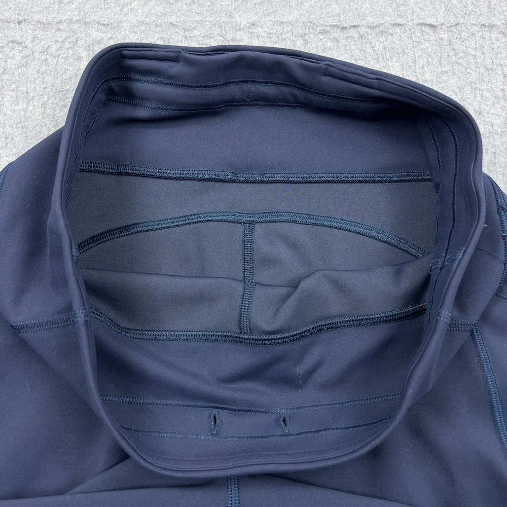 Lululemon Invigorate High-Rise Tight 25" Womens 10 Iron Blue Everlux Pant W5CQFS - Picture 2 of 12